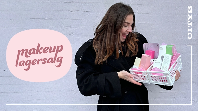 Makeup Lagersalg i City2 Taastrup, skønhedsprodukter fra kendte brands til vilde priser